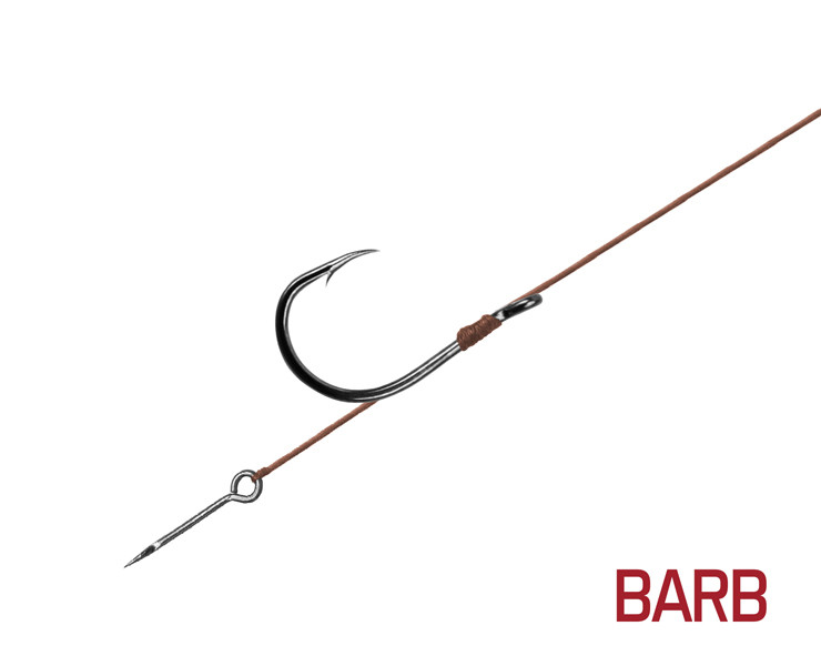 Návazec Delphin Proxi Sting / 6ks 12cm / 0,10mm / BARB #6 / Sting 7mm