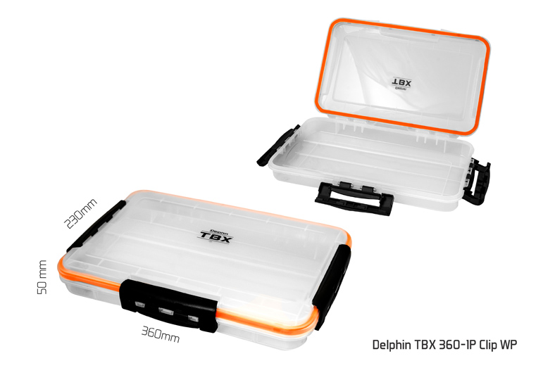 Krabice Delphin TBX One 360-1P Clip WP 360x230x50mm