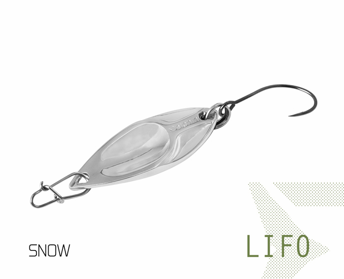 Plandavka Delphin LIFO 2.5g SNOW Hook #8