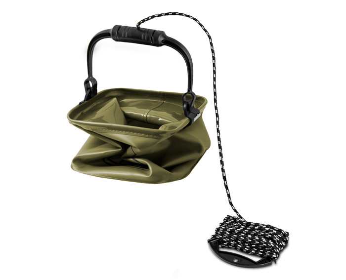 Skládací vědro Delphin CUBO 5L + 5m