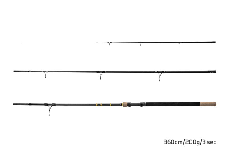 Delphin RIVER Trophy NXT + 4 špičky 360cm/200g/3 díly