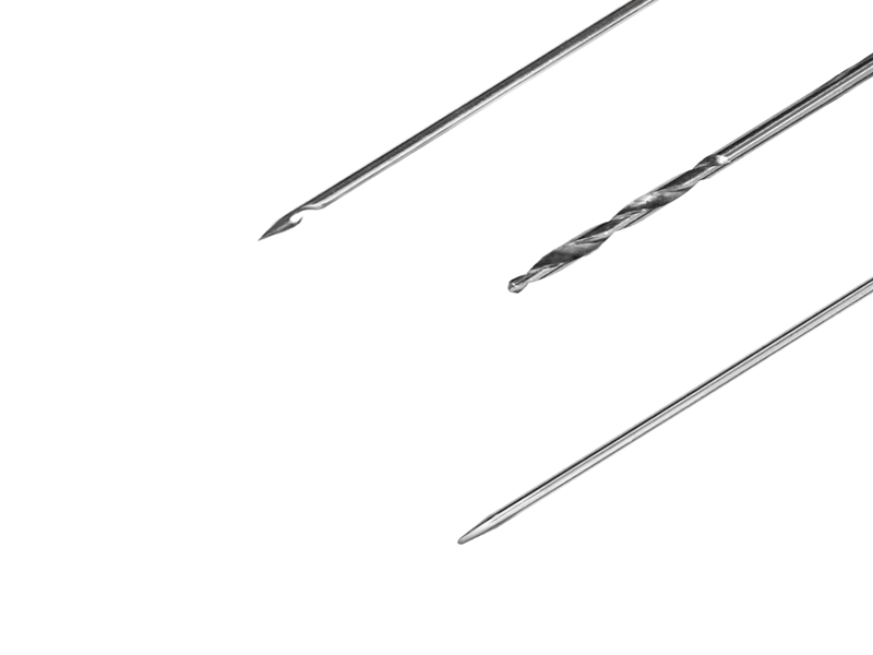Set jehel a vrtáku Delphin SLIM 3 ks