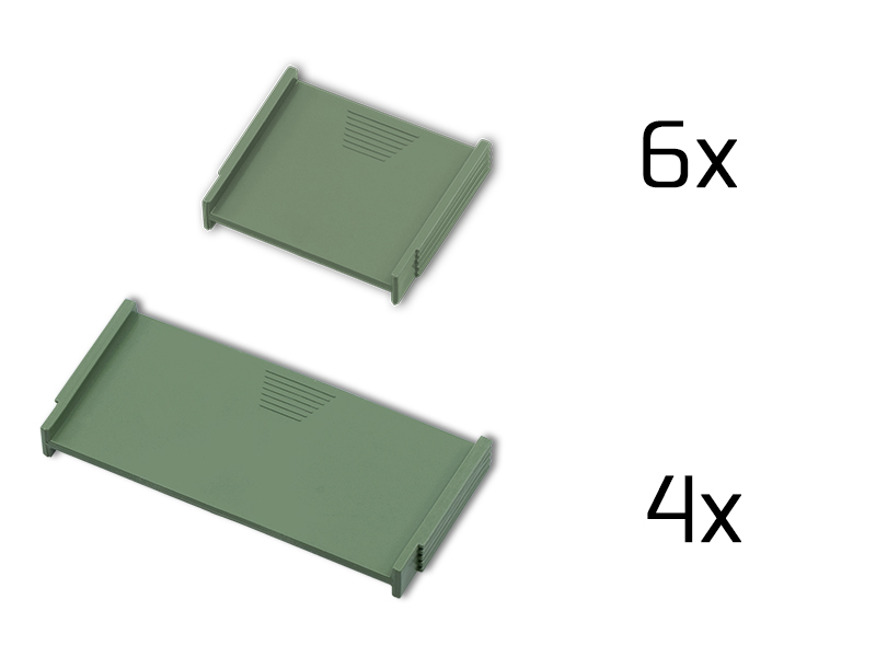 Krabice Delphin CRP TACKLE 365x300x55mm