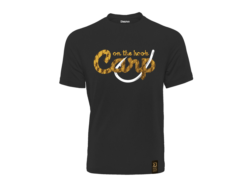 Tričko Delphin CARP on the hook! XL