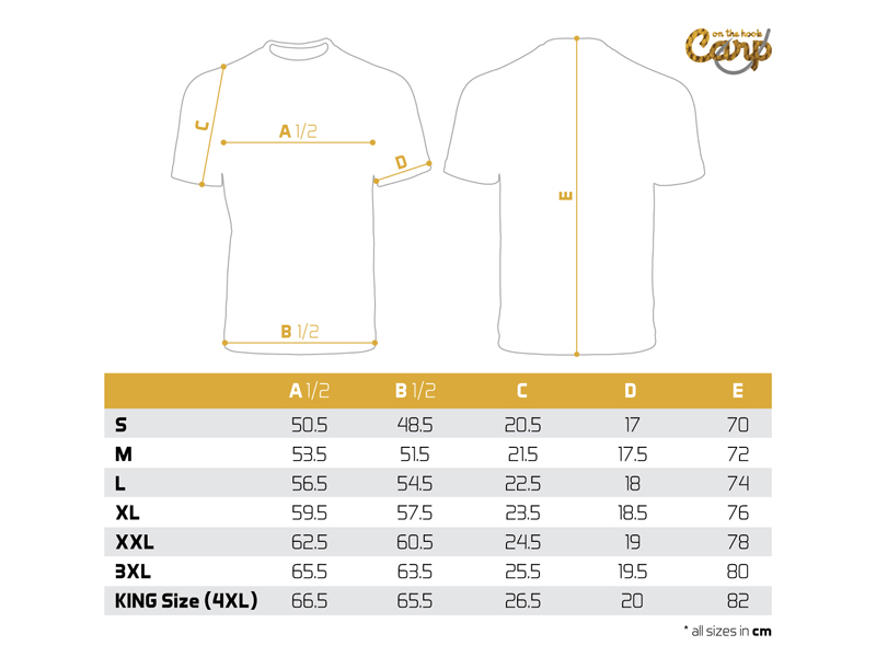 Tričko Delphin CARP on the hook! XL