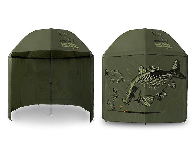 Rybářský deštník DELPHIN Deštník s bočnicí Delphin BigONE CARP
