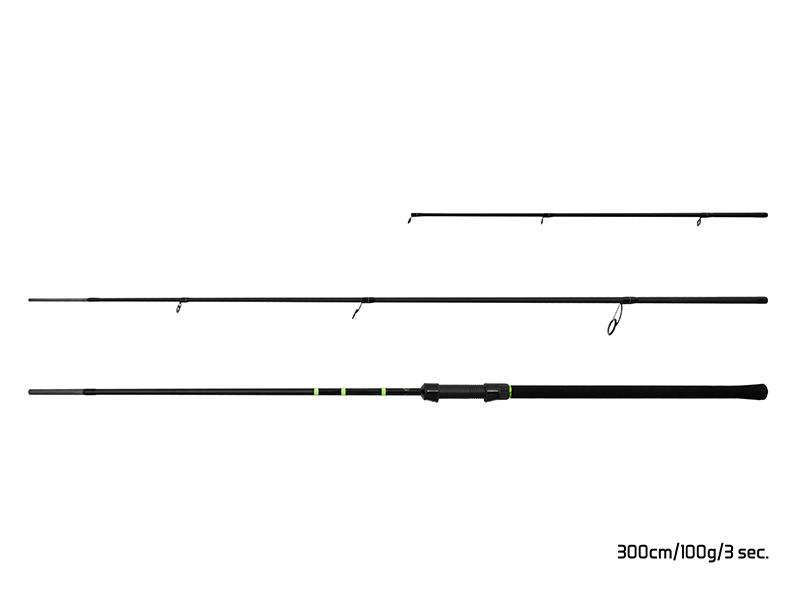 Delphin FEEDERA + 2 špičky 360cm/100g/3 díly