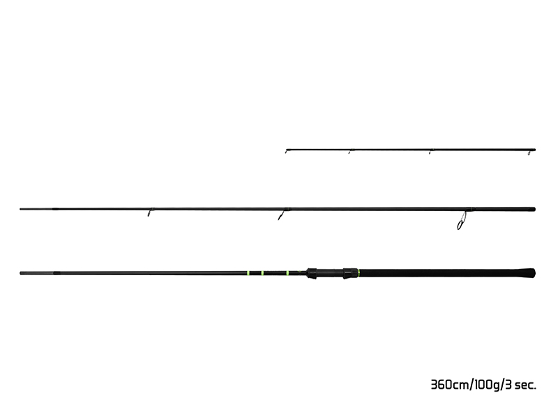 Delphin FEEDERA + 2 špičky 360cm/100g/3 díly