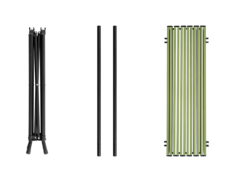Skládací stolek Delphin CAMPSTA Mega 70x70x70cm