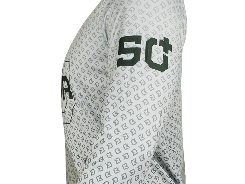 Tričko s kapucí Delphin UV ARMOR 50+ Olive (XXL)