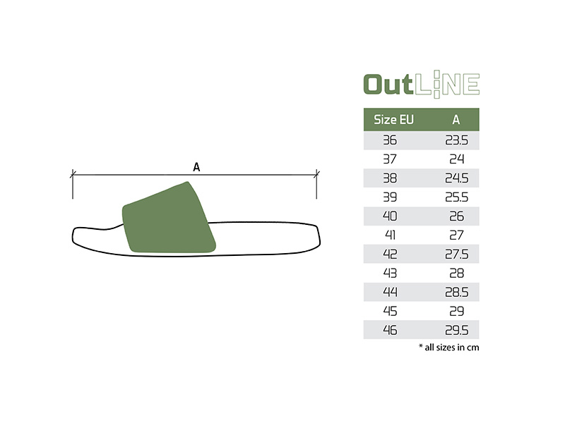 Pantofle Delphin OutLINE CARP 43