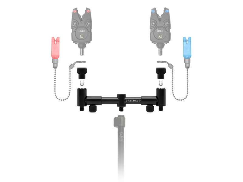 Roztahovací hrazda na pruty Delphin FlexiMAG BUZZ L L 18-25cm