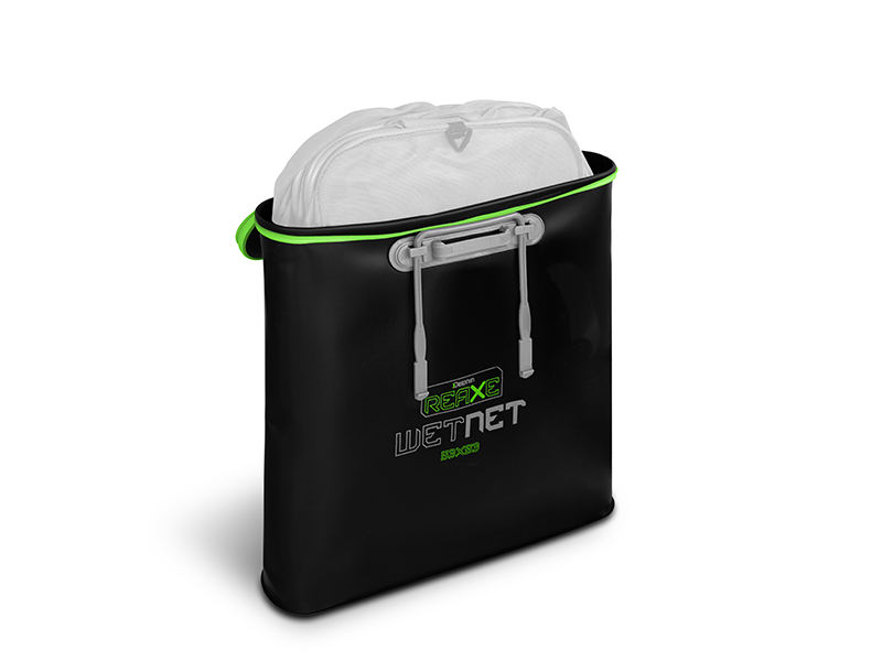 Taška na úlovkové sítě Delphin REAXE WetNET 53x53cm
