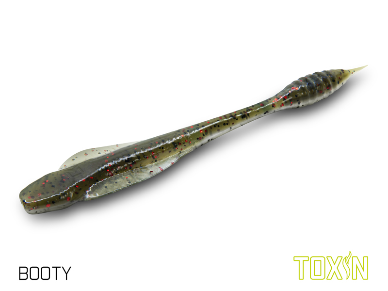 Umělá nástraha Delphin TOXIN UVs / 8ks 8cm / BOOTY