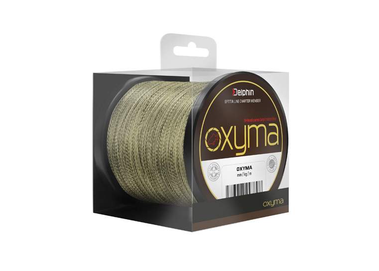 Delphin OXYMA kamufláž 3500m,0,20mm 22lbs