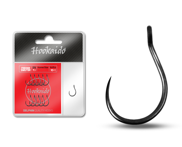 Háčik Delphin HKD Feeder SMUTER ring / 10+1ks TEFCON/8