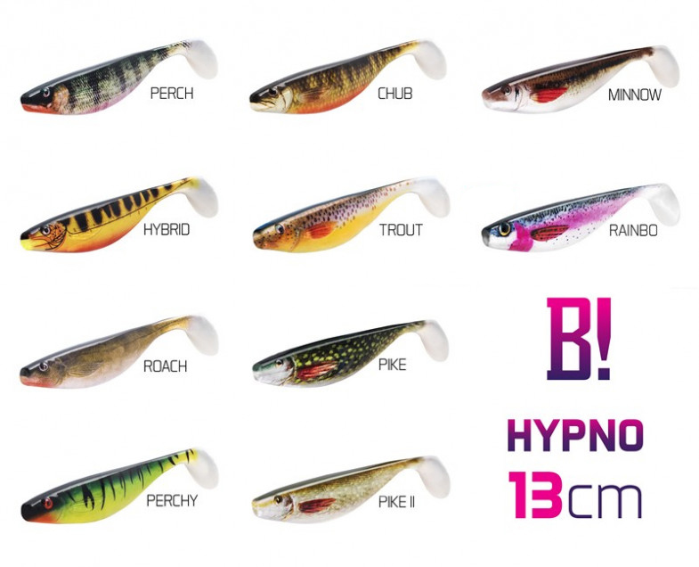 Umelá nástraha BOMB! HYPNO / 2ks13cm/3D PERCH