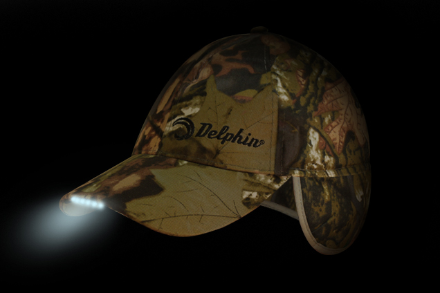 Zimná čiapka DELPHIN s LED kamufláž