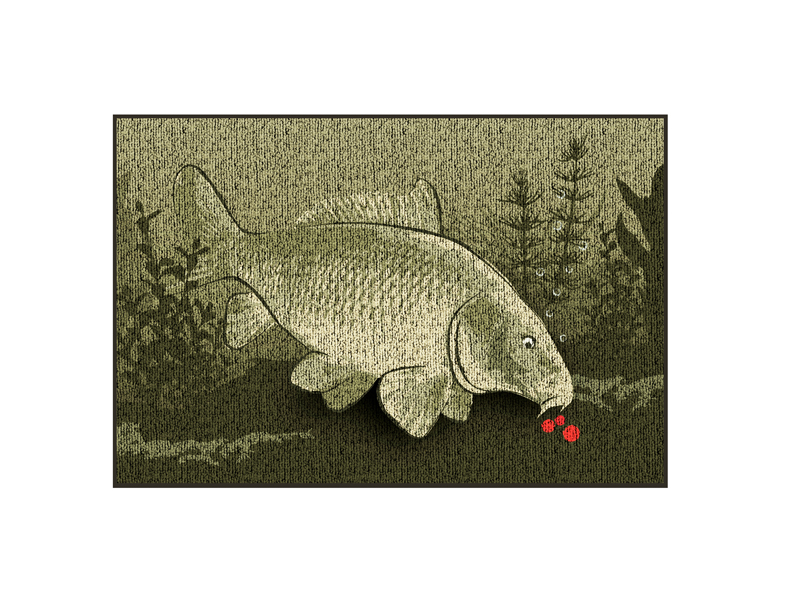 Rohož Delphin CatchME! KAPR60x40cm