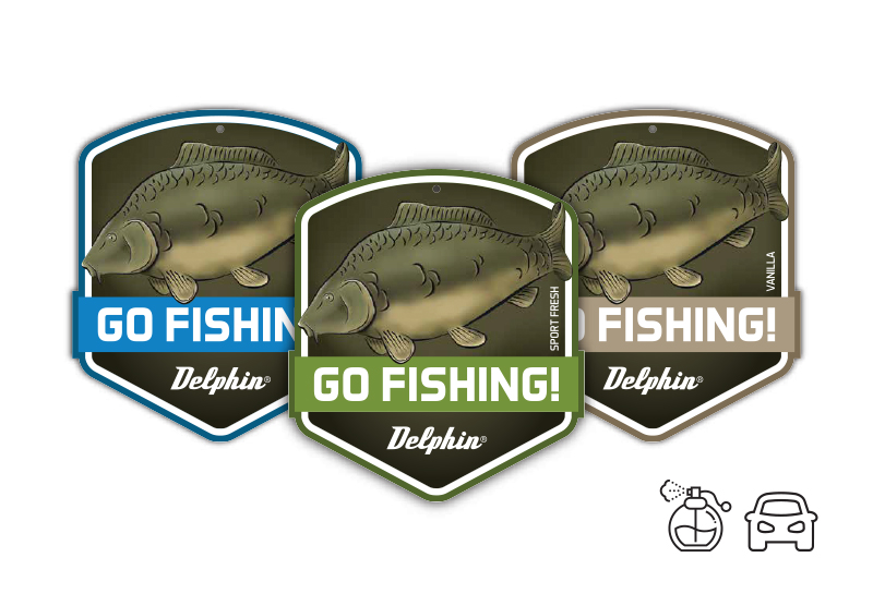 Vôňa do auta GO FISHING! Carp New car