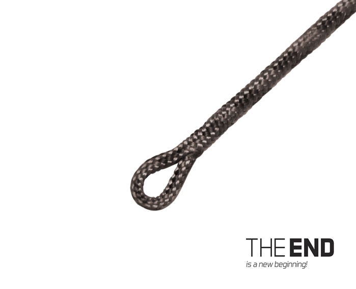 Návazec THE END Leadcore + swivel / 3ks 1m