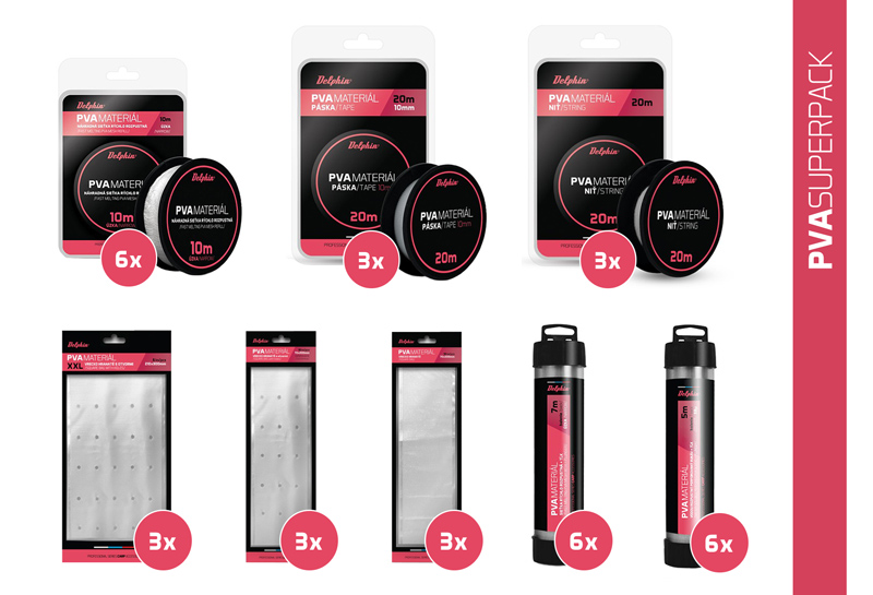 Sada Delphin PVA SuperPack