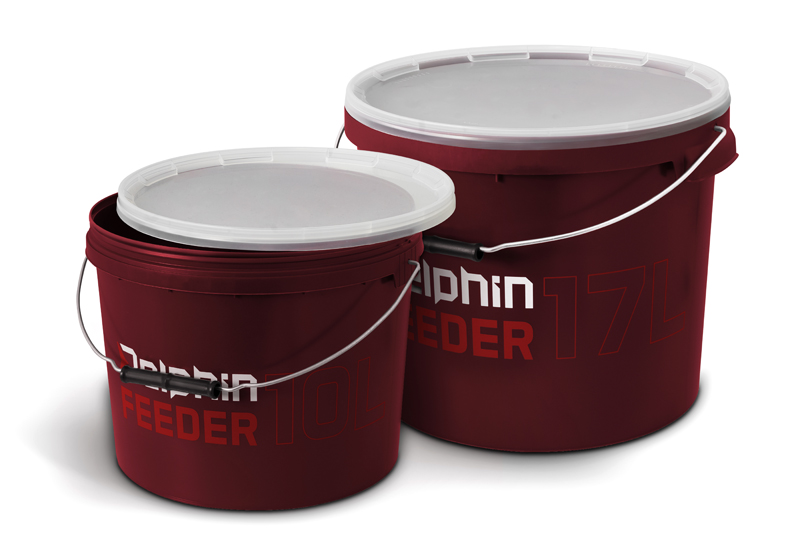Okrouhlé vědro s víkem Delphin FEEDER