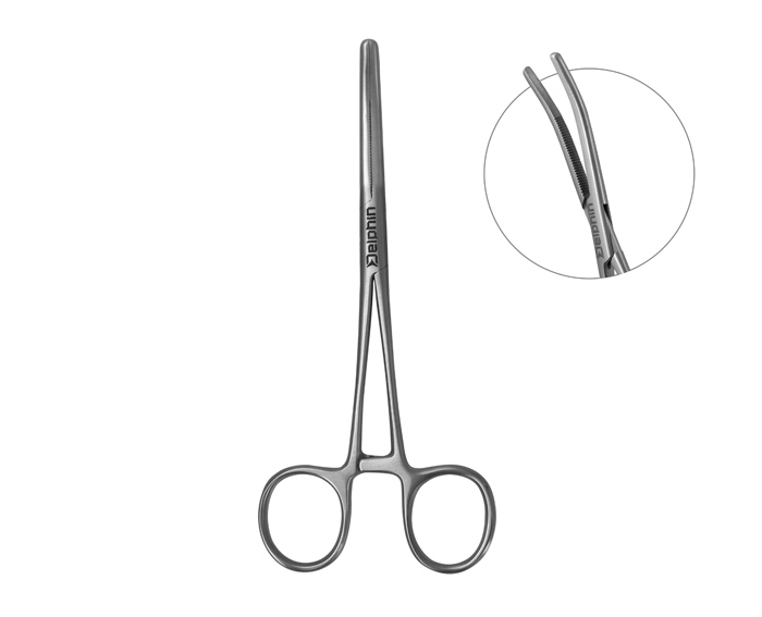 Peán Delphin LUXO zahnutý 13cm