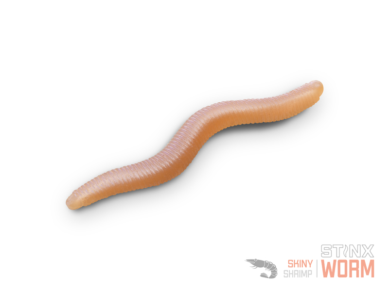 Umělá nástraha Delphin B! StinxWORM Shrimp 50ks 4cm Skiny