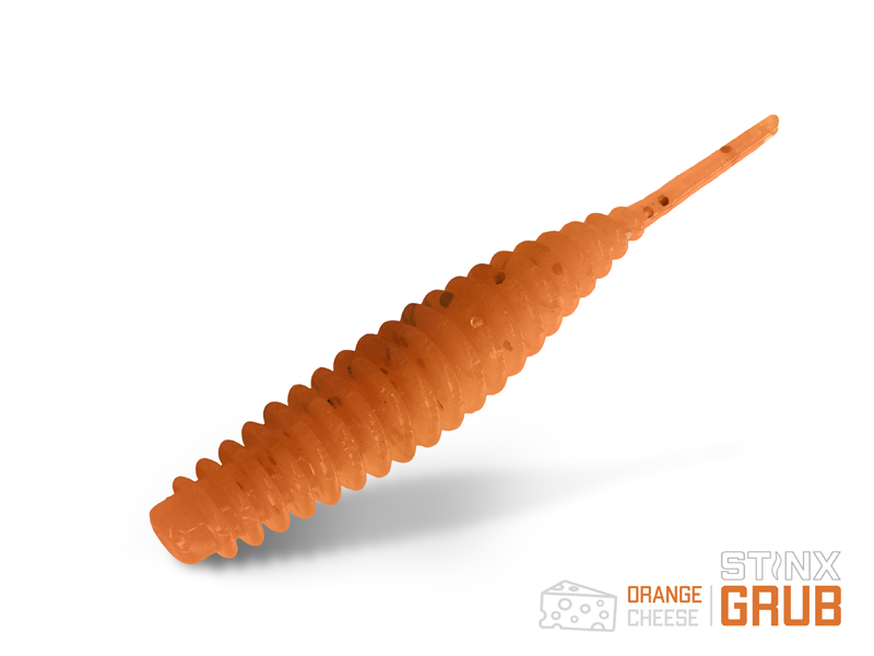 Umělá nástraha Delphin B! StinxGRUB Garlic 20ks 4cm Spring