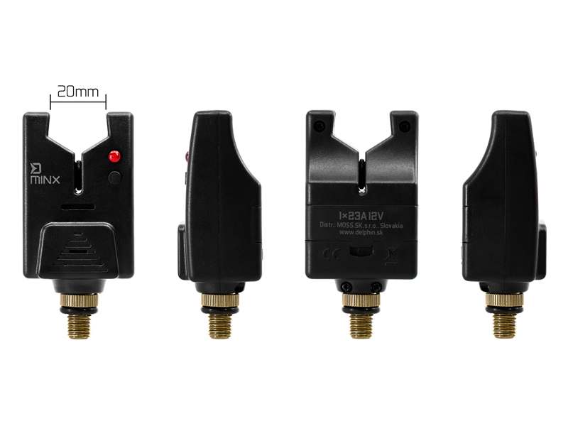 Signalizátor Delphin MINX červený