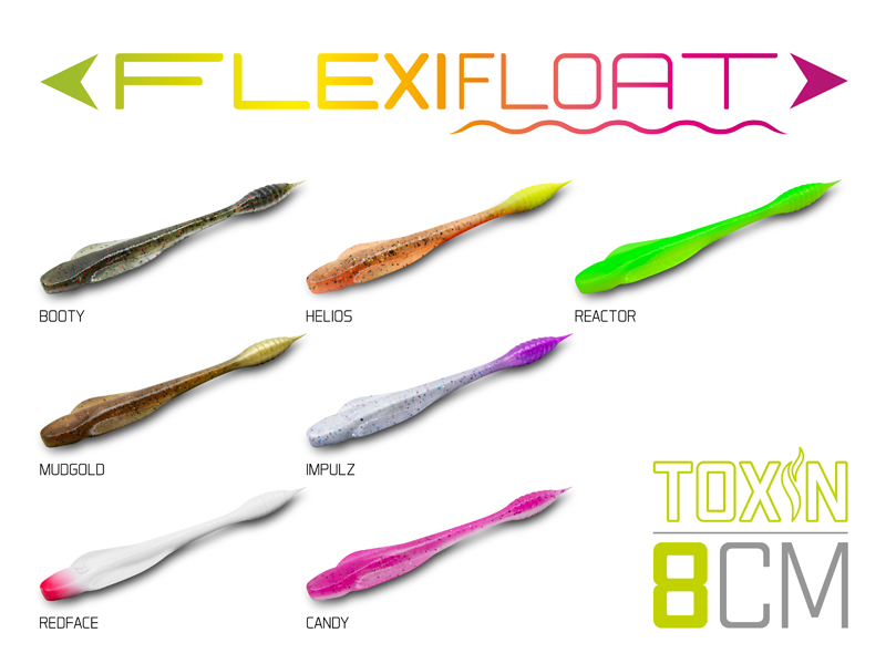 DUOPACK BOX DELPHIN TOXIN UVS / 6 X 8 DB 8CM / BOOTY