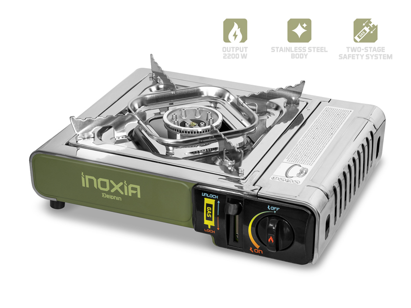 DELPHIN INOXIA GÁZFŐZŐ 2000W