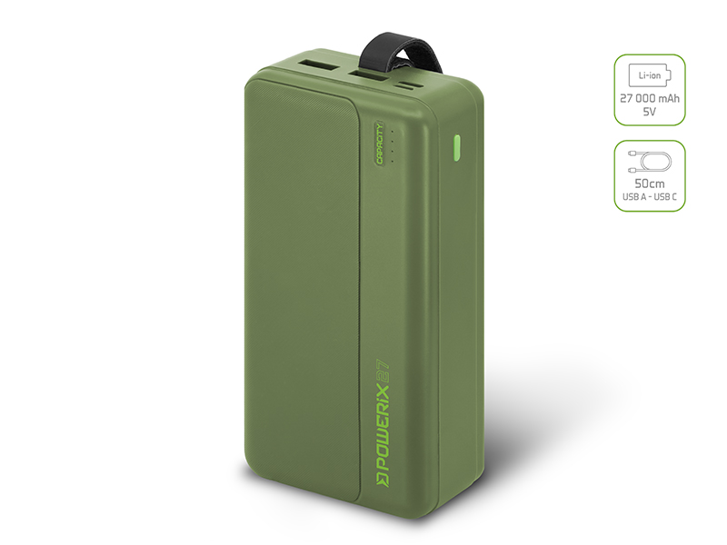 POWERBANK DELPHIN POWERIX / 27 000 MAH 27 000 MAH