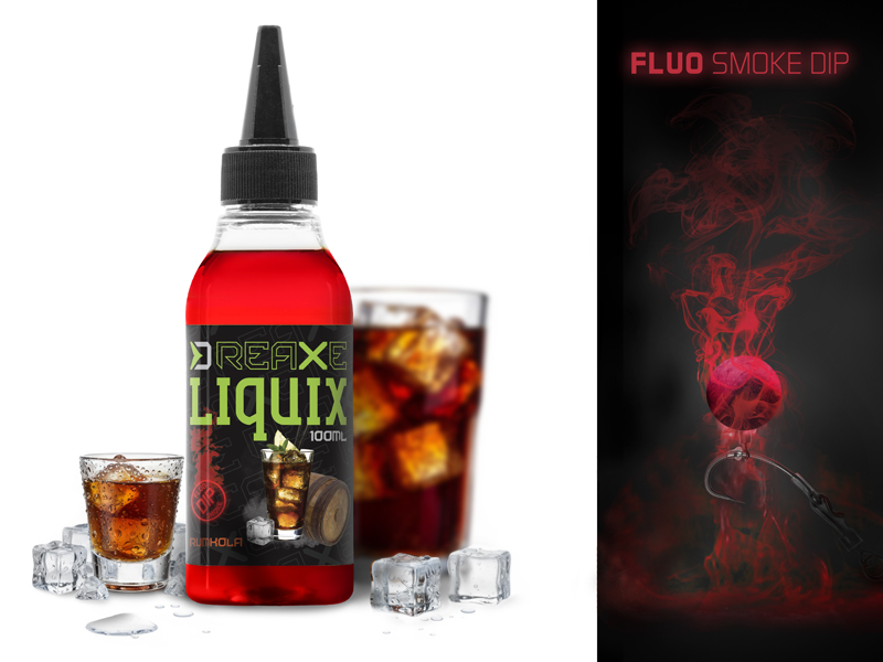 FLUO DIP D SNAX LIQUIX / 100ML RUM - KÓLA
