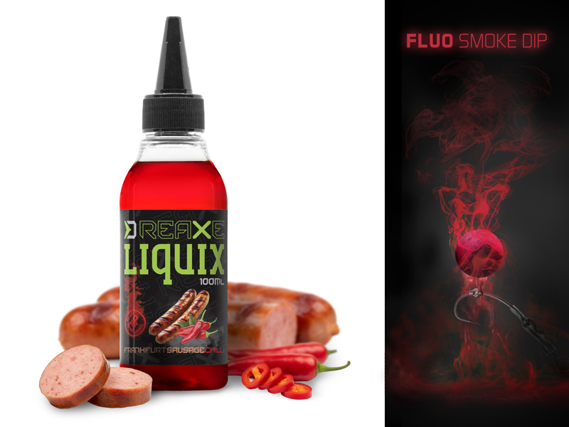 FLUO DIP D SNAX LIQUIX / 100ML FRANKFURTI VIRSLI - CHILI