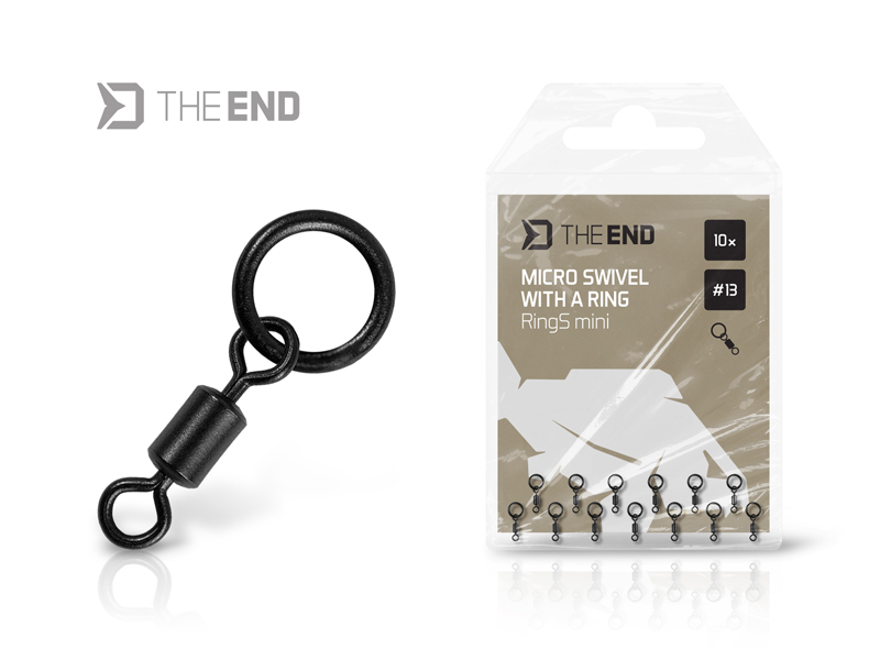 THEEND RINGS MINI MIKRO FORGÓ KARIKÁVAL / 10DB #13