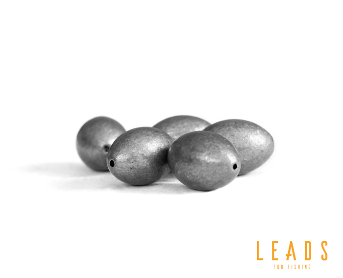 Zátěž Delphin LEADS Oliva 5ks 10g
